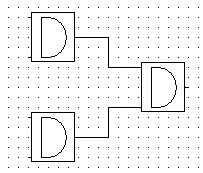 Esempio di implementazione di un AND a 4 ingressi